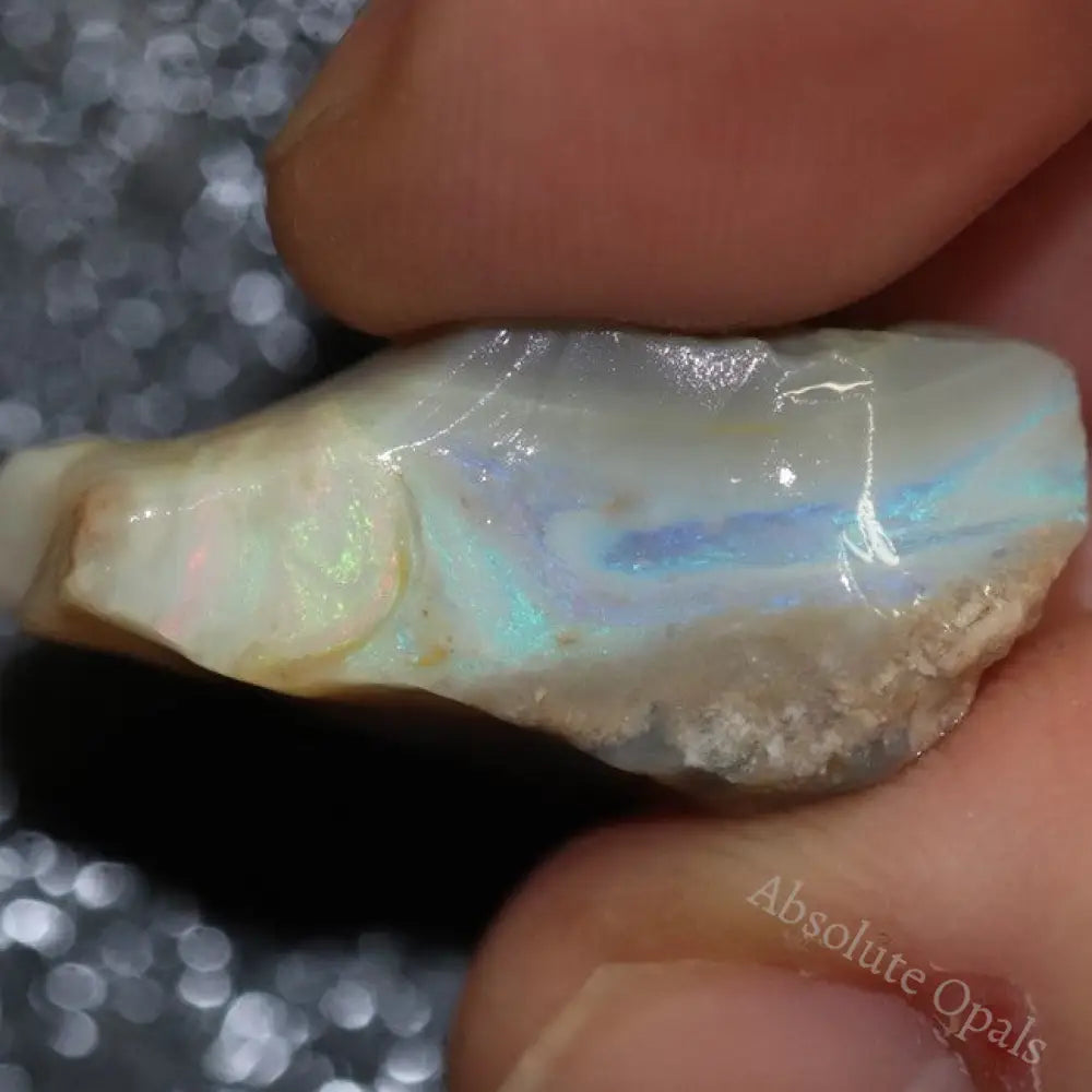 24.25 Cts Australian Lightning Ridge Opal Rough For Carving