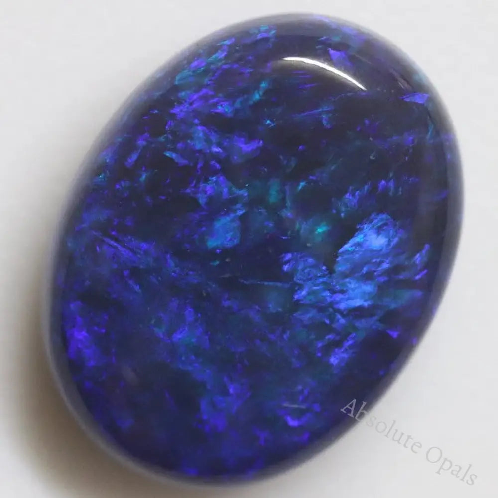 Black Opal Lightning Ridge, Solid Gem Stone