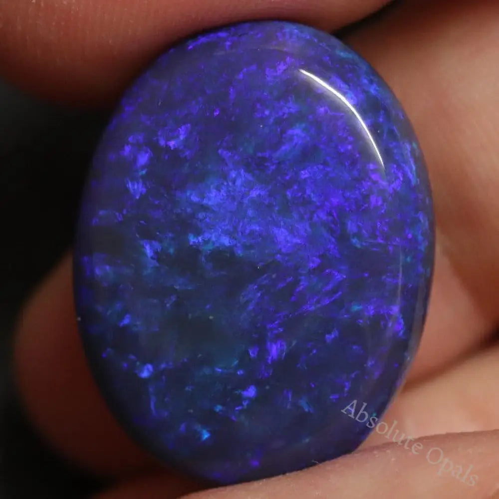 Black Opal Lightning Ridge, Solid Gem Stone