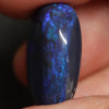 24.4 Cts Australian Black Opal Lightning Ridge Solid Gem Stone Cabochon