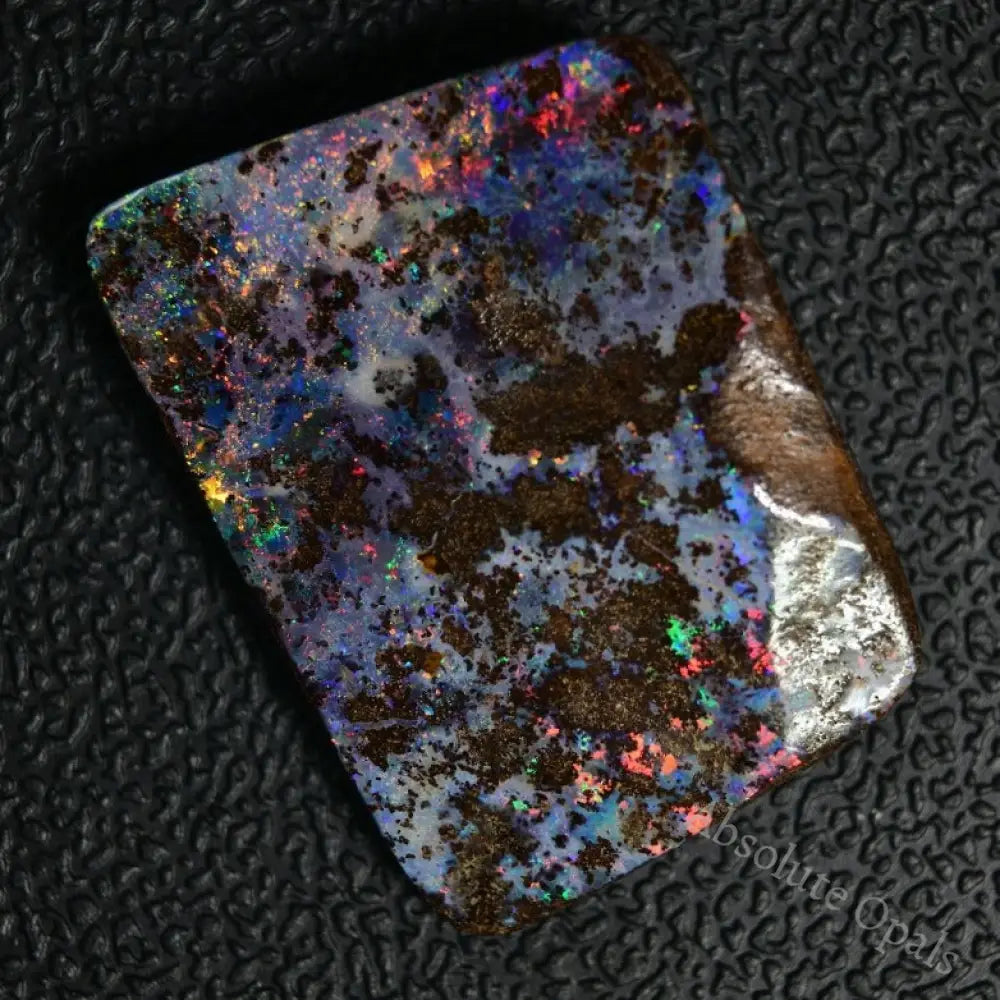 24.5 Cts Australian Boulder Opal Cut Stone