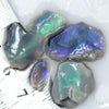 24.5 Cts Australian Rough Opal Parcel Rubs Lightning Ridge Cmr