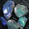 24.5 Cts Australian Rough Opal Parcel Rubs Lightning Ridge Cmr