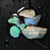 Australian Rough Opal Parcel with vibrant flashes from Lightning Ridge