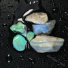 Mixed Rough Opal Stones from Lightning Ridge, ideal for cutting