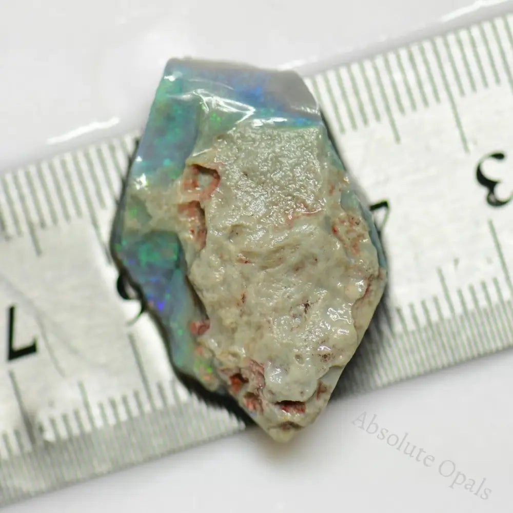 24.75 Cts Australian Rough Opal Lightning Ridge