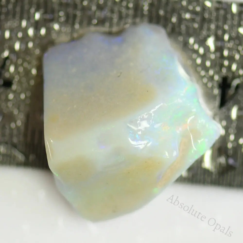 24.95 Cts Australian Opal Rough For Carving Lightning Ridge