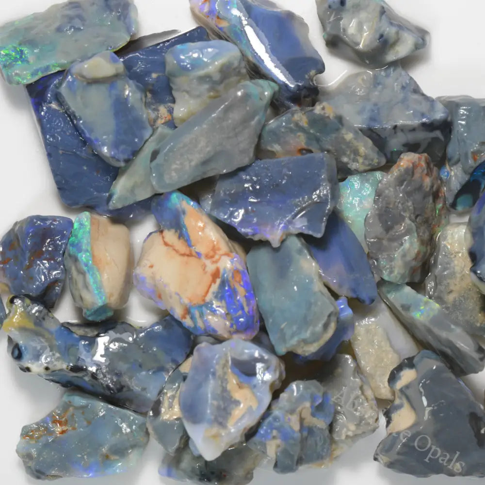 Store Honey Potch From Lightning Ridge Black Opal Country, Opal Rough Parcel - Ro2166