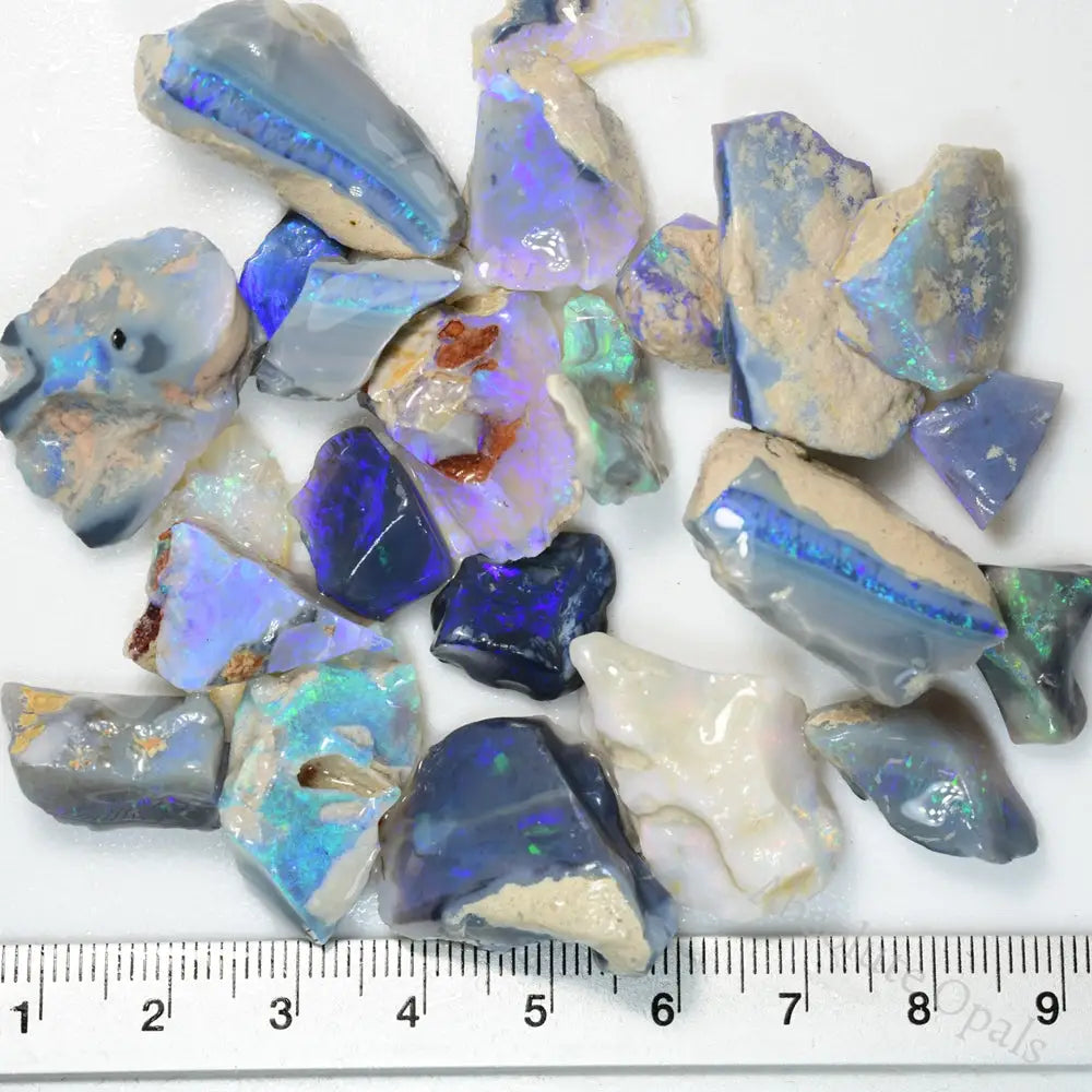 Rough Opal Parcel from Lightning Ridge – Natural Australian Opals with Stunning Play-of-Color.&quot;