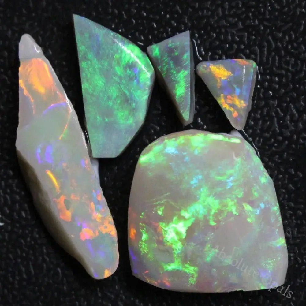 Australian, Solid Semi Black Opal Rough, Lightning Ridge Parcel