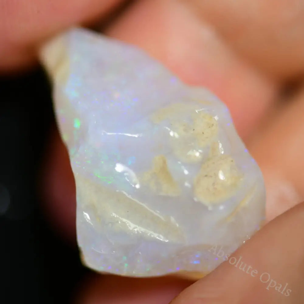 25.20 Cts Australian Single Rough Opal For Carving Lightning Ridge