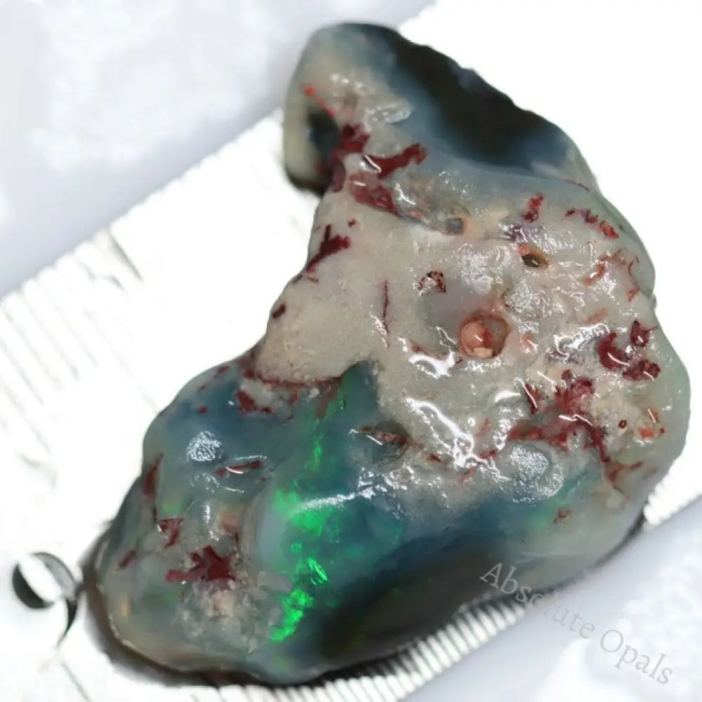 25.25Cts Australian Opal Rough Lightning Ridge For Carving