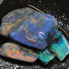 black rough opal