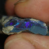 25.30 Cts Single Black Opal Rough For Carving 39.3X36.6X11.9Mm