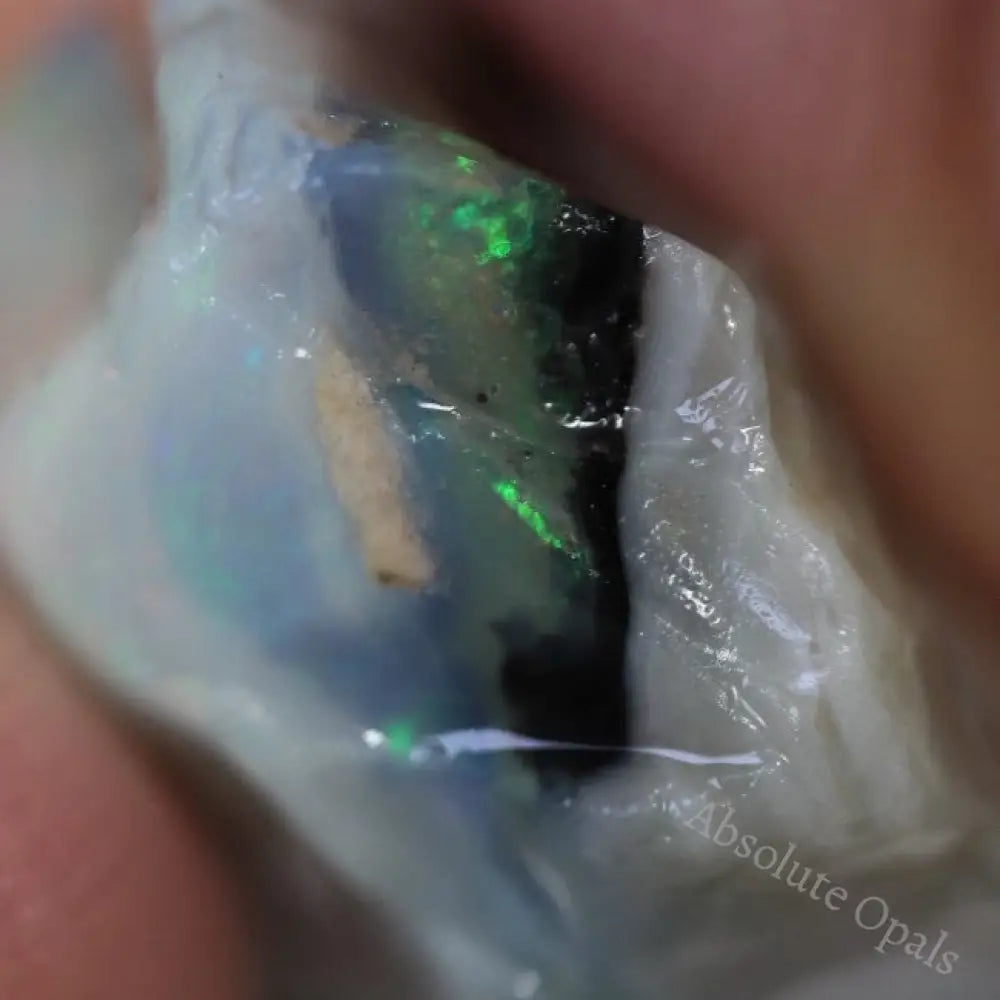 25.35 Cts Australian Lightning Ridge Opal Rough For Carving