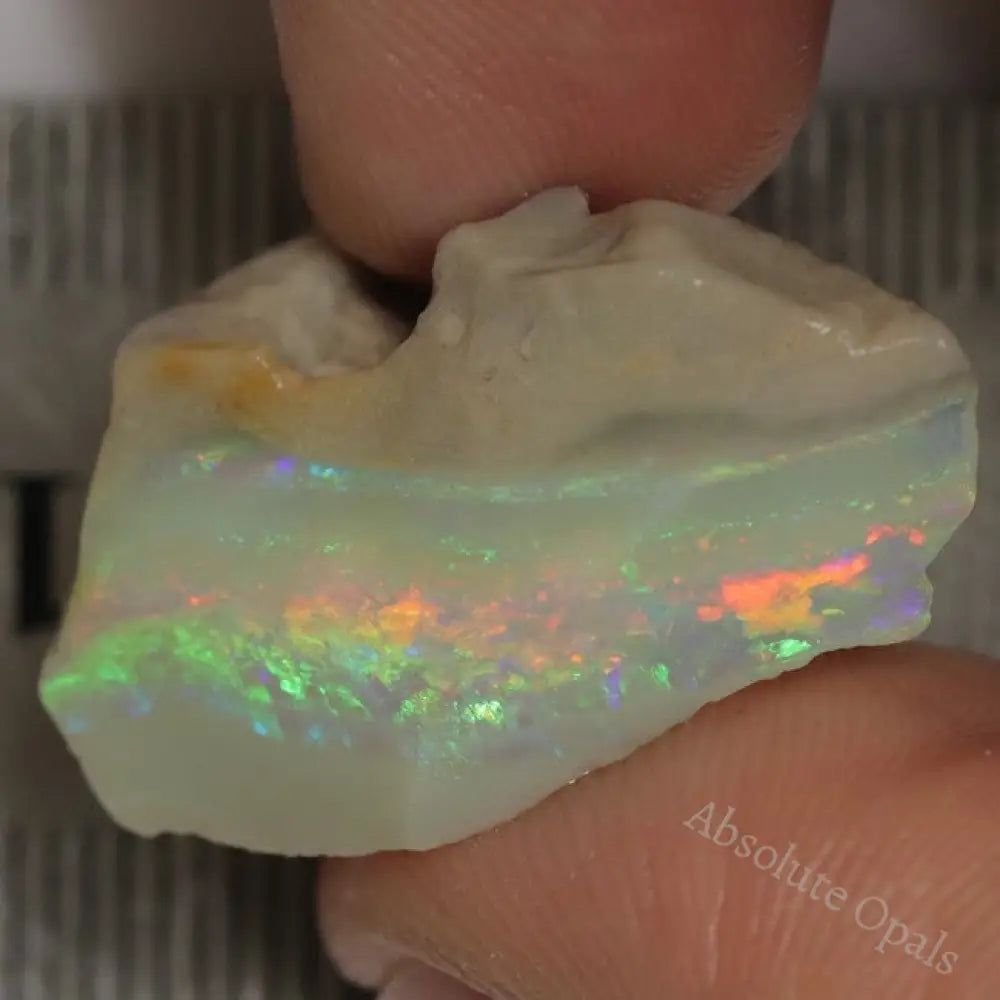 25.4 Cts Australian Semi Black Opal Rough Lightning Ridge