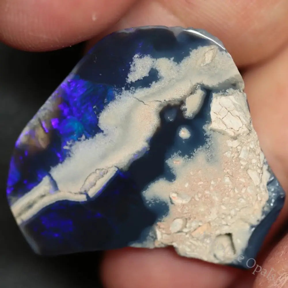 25.45 Cts Australian Opal Rough Lightning Ridge Polished Specimen