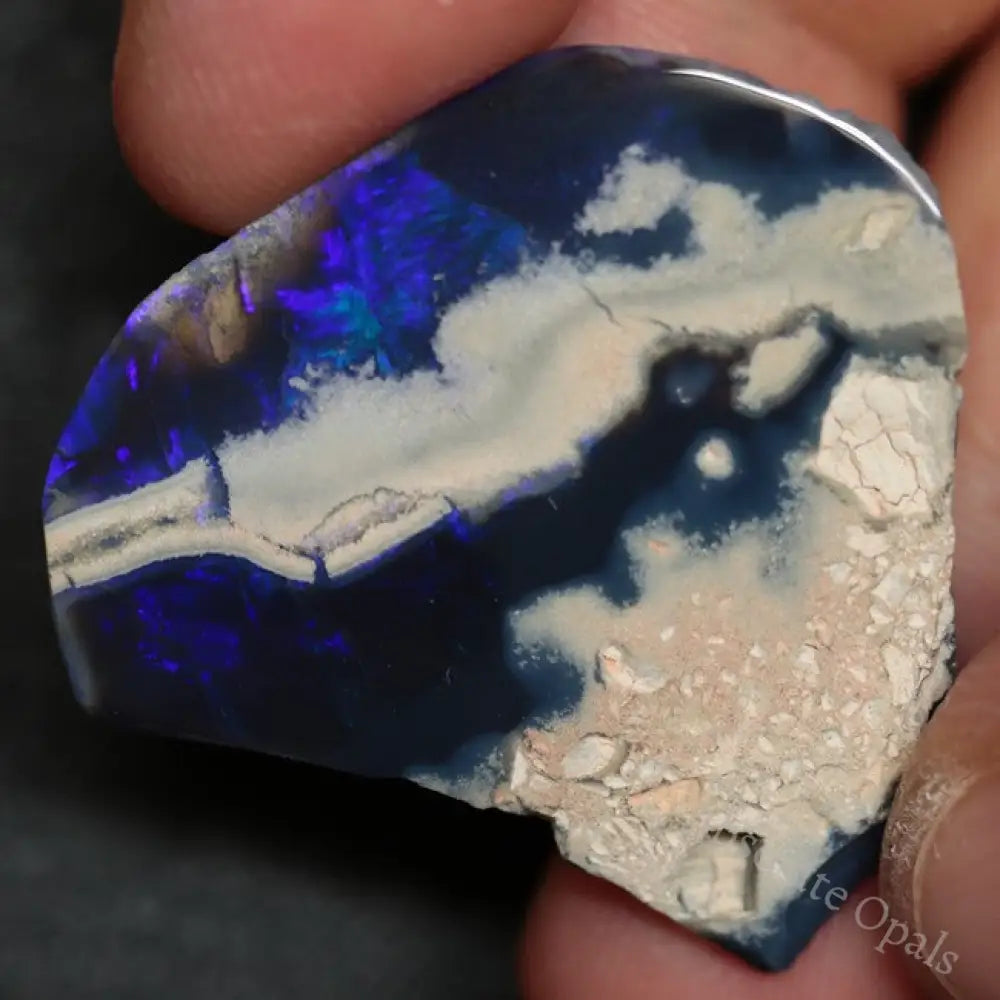 25.45 Cts Australian Opal Rough Lightning Ridge Polished Specimen