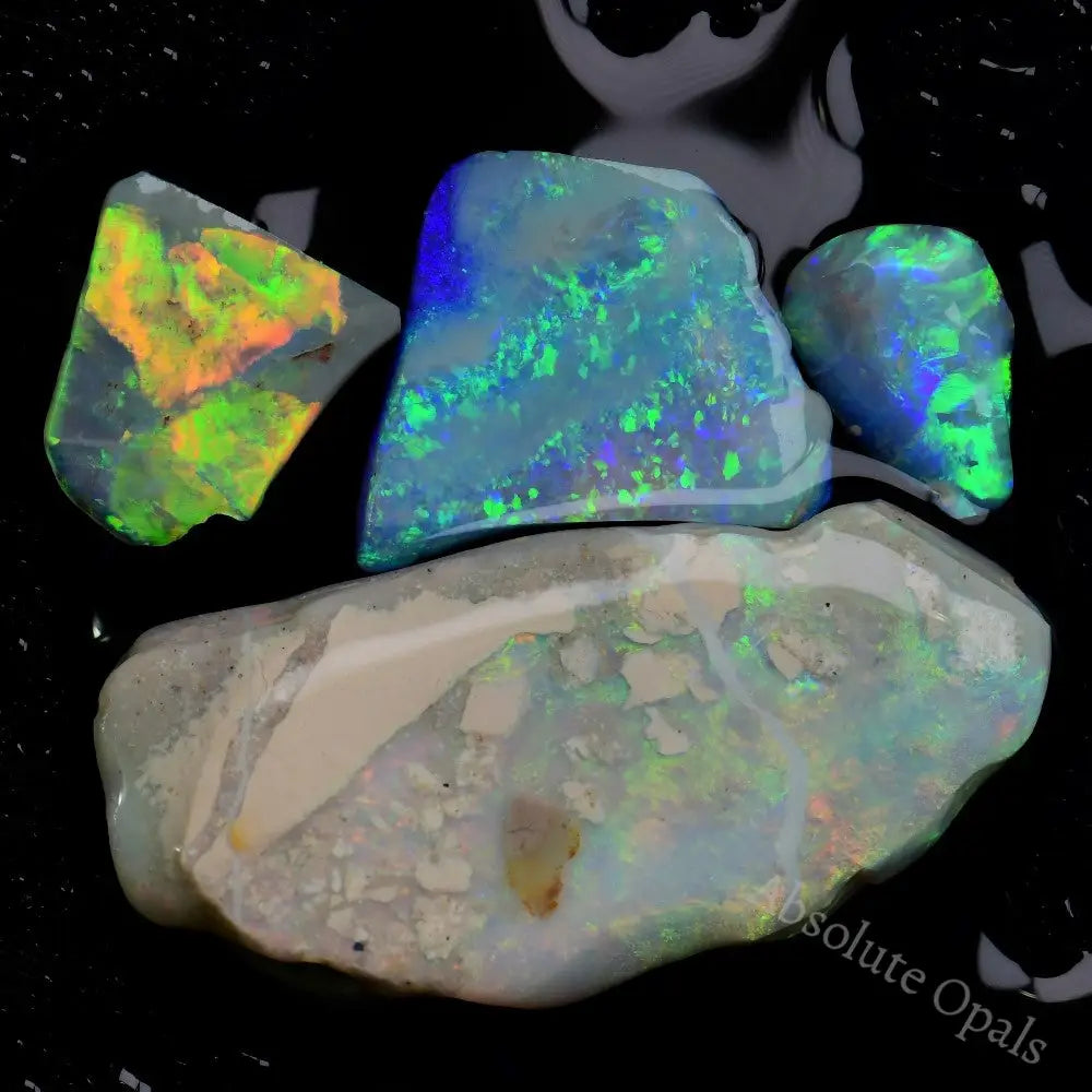 Australian Rough Opal Parcel, Rubs Lightning Ridge