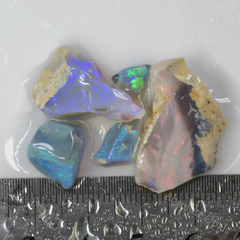 25.8 Cts Australian Rough Opal Parcel Lightning Ridge