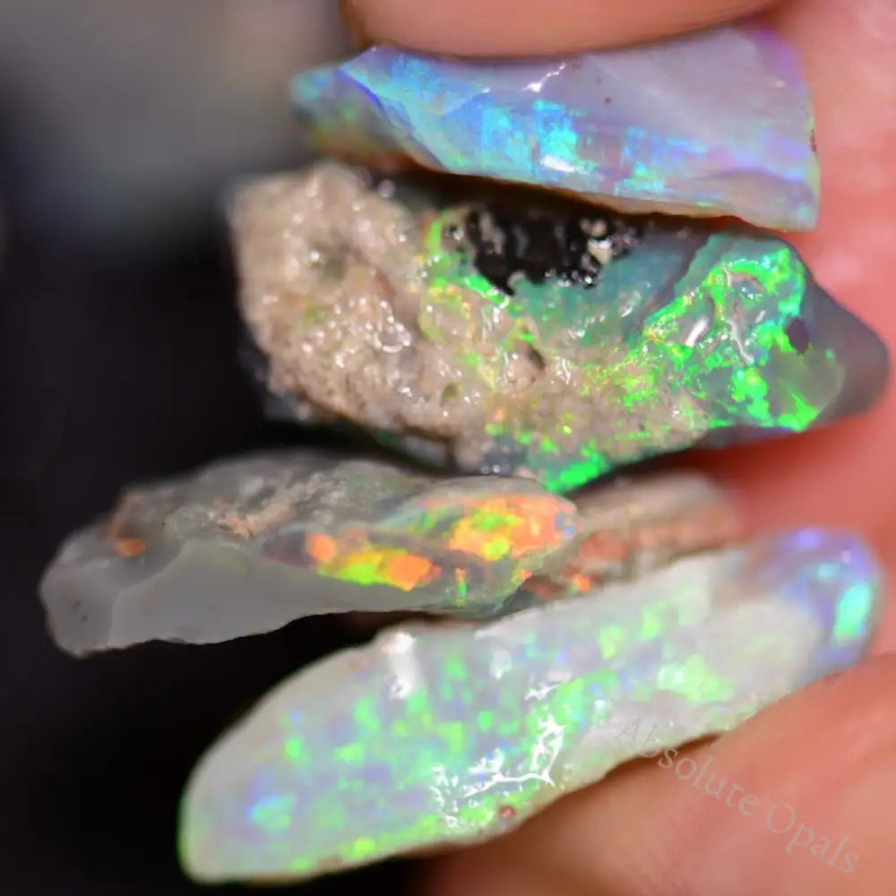 25.85 Cts Australian Rough Opal Parcel Lightning Ridge