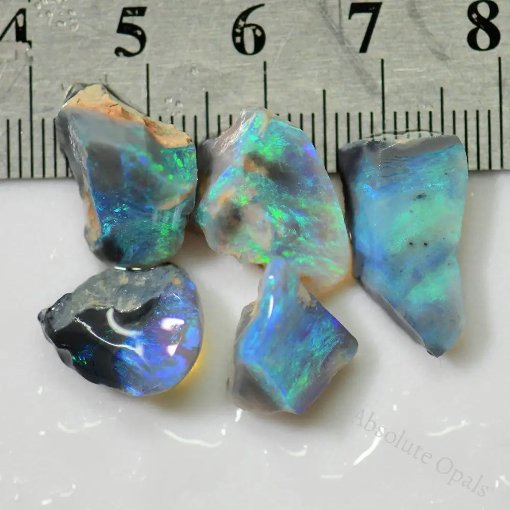 25.9 Cts Australian Rough Opal Parcel Lightning Ridge