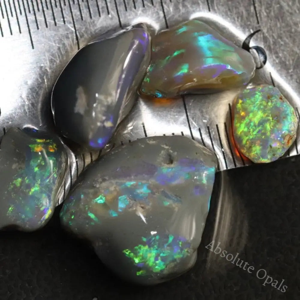 25.9 Cts Opal Rough Parcel 8.8-16.9X7.1-15.7X4.0-8.2Mm