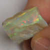 25.95 Cts Australian Semi Black Opal Rough Lightning Ridge