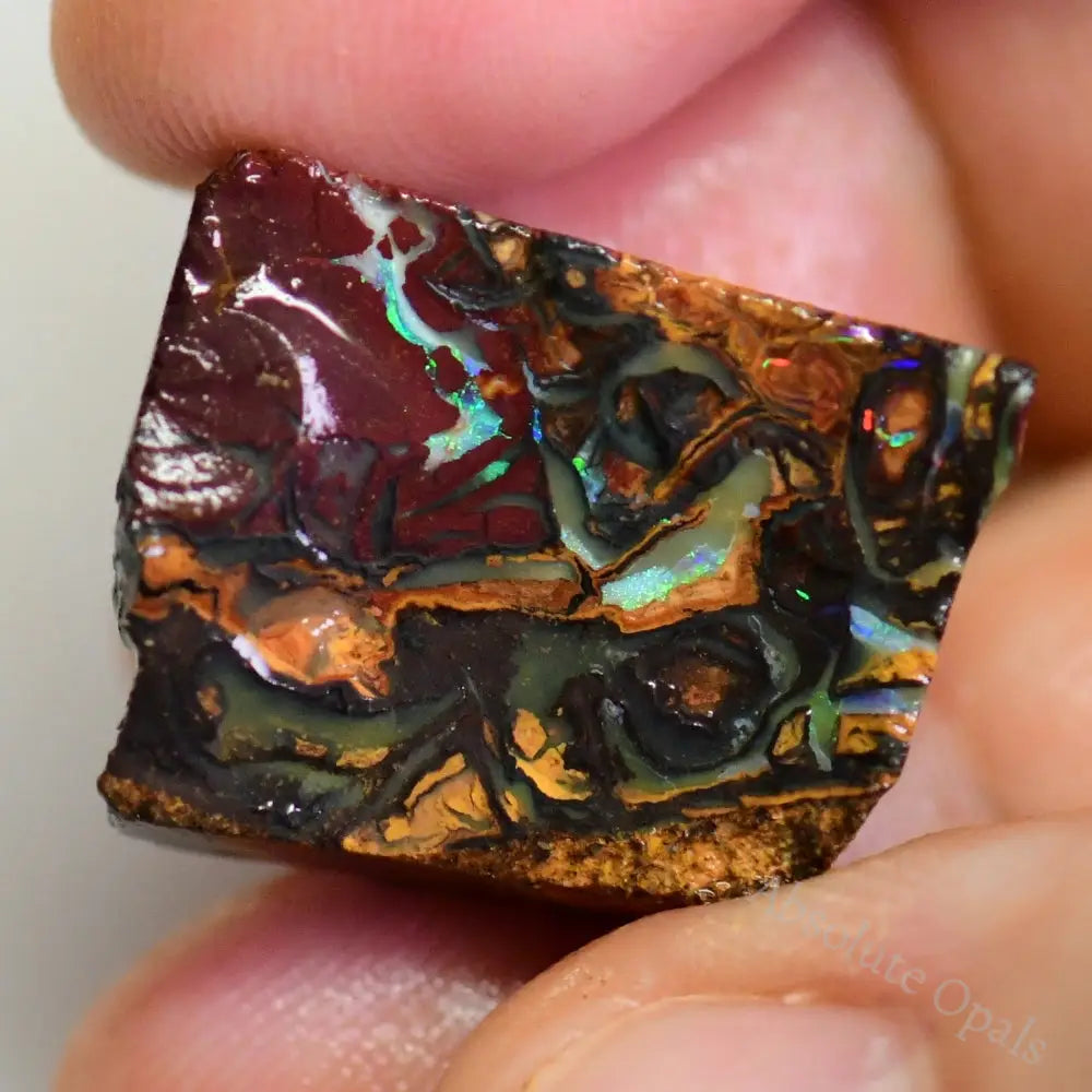 250 Cts Australian Boulder Opal Rough Parcel