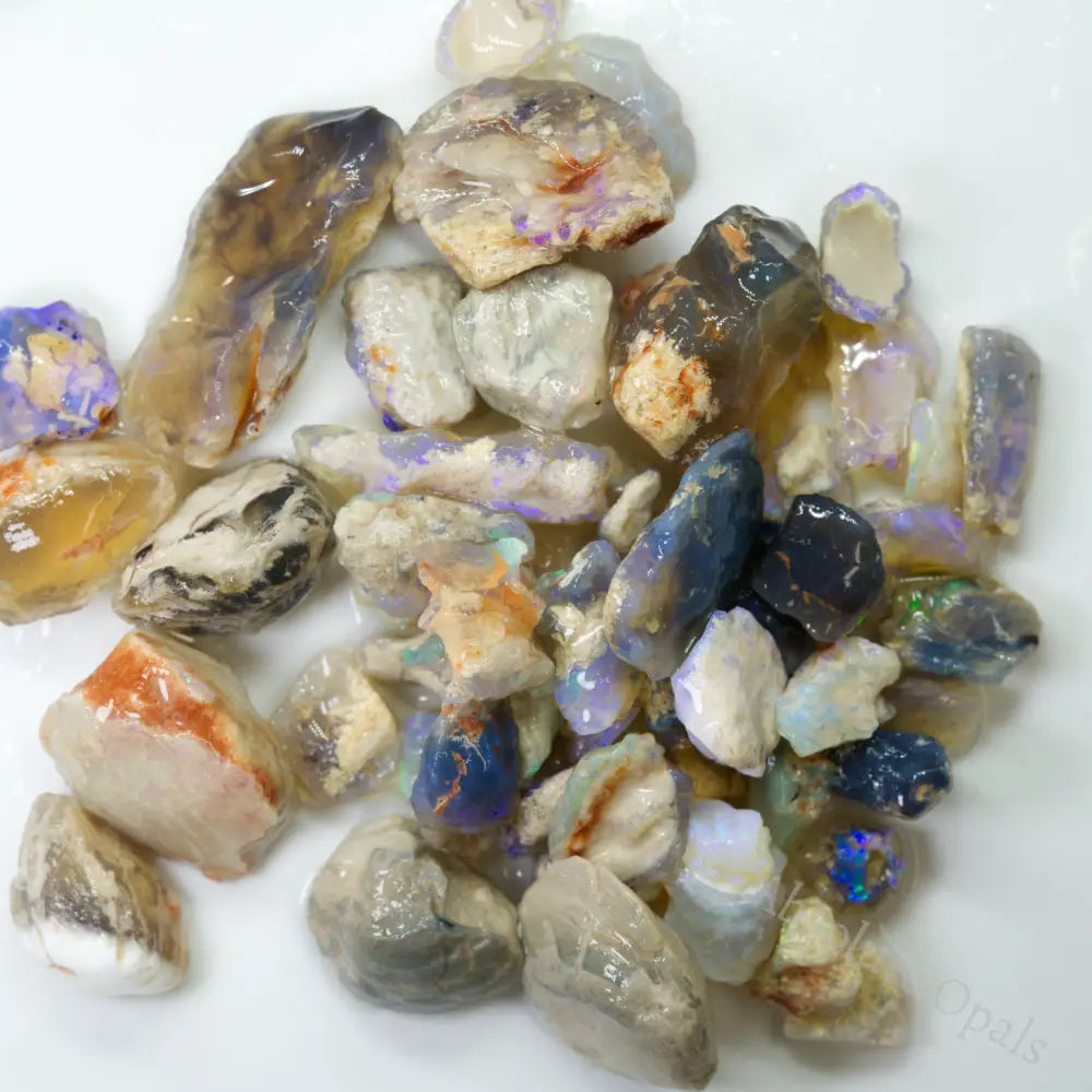 rough opal parcel