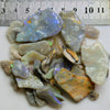 252 Cts Australian Rough Opal Parcel Lightning Ridge - Potch And Colour Mine Run