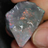 26.0 Cts Australian Lightning Ridge Black Opal Rough For Carving