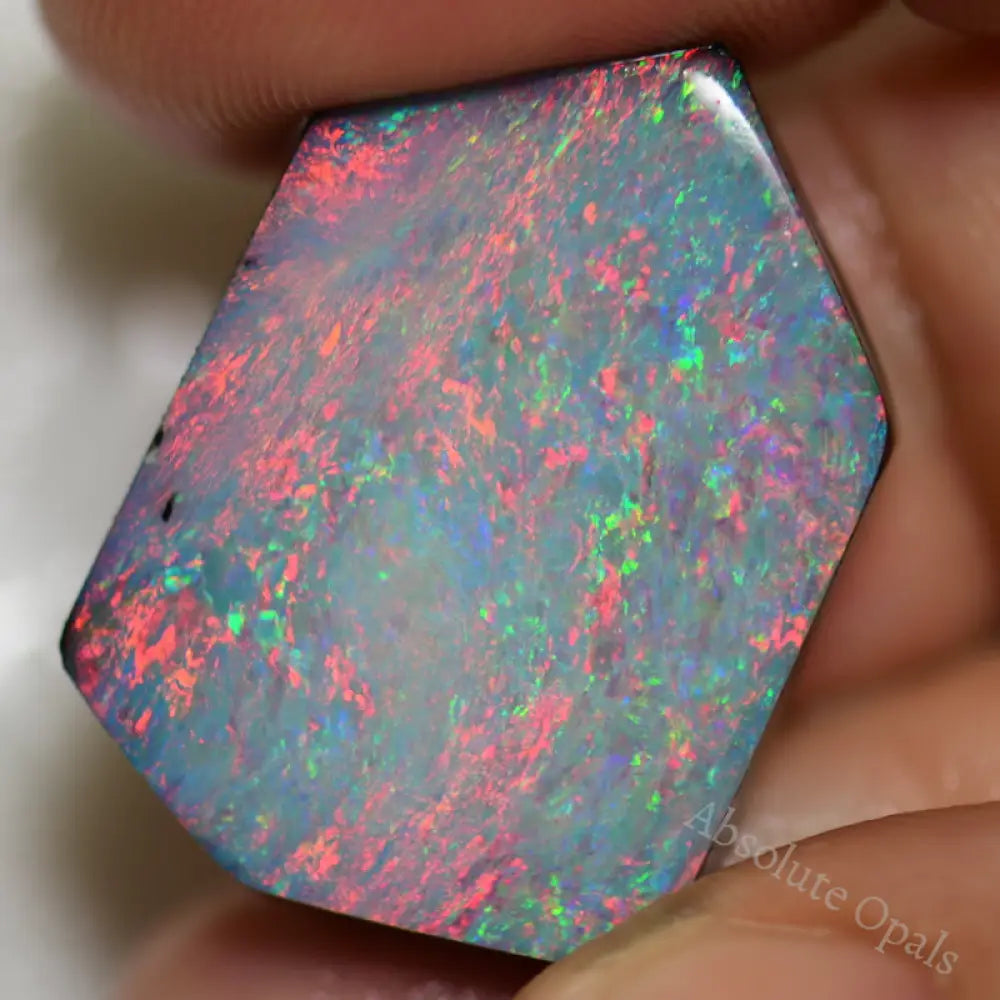 26.0 Cts Australian Opal Doublet Stone Rough Rub Lightning Ridge