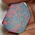 26.0 Cts Australian Opal Doublet Stone Rough Rub Lightning Ridge