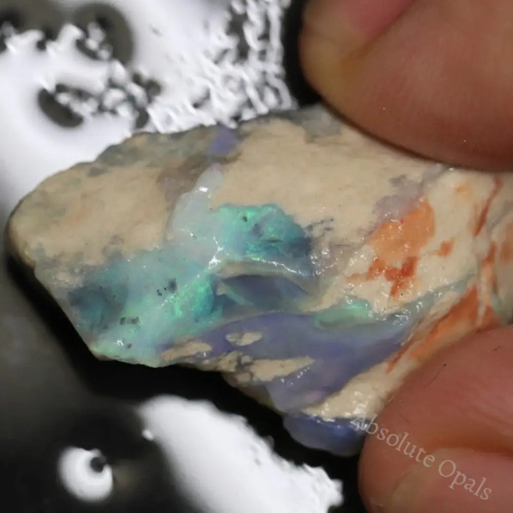 26.30 Cts Australian Lightning Ridge Opal Rough For Carving