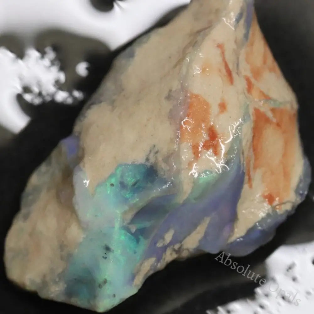 26.30 Cts Australian Lightning Ridge Opal Rough For Carving