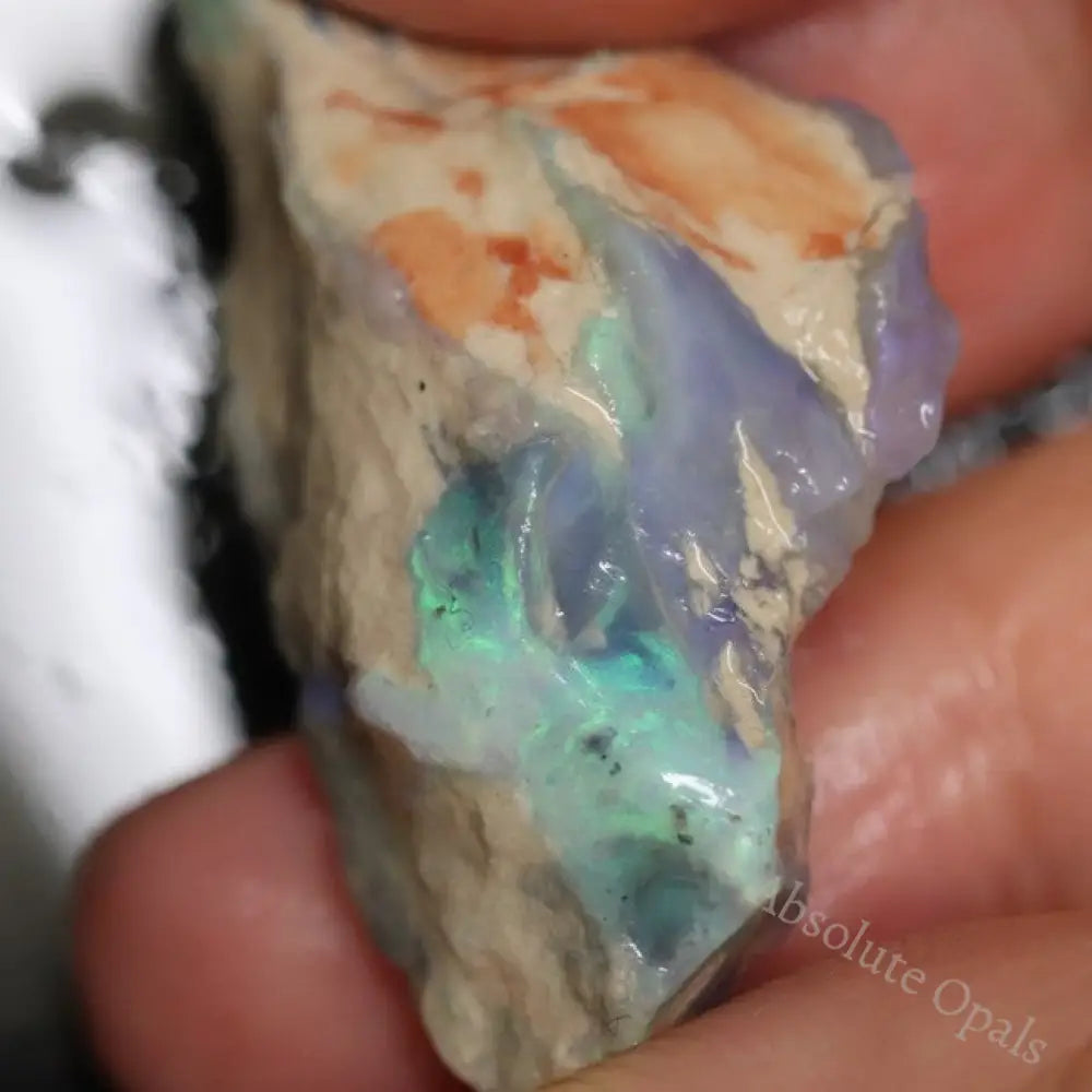 26.30 Cts Australian Lightning Ridge Opal Rough For Carving