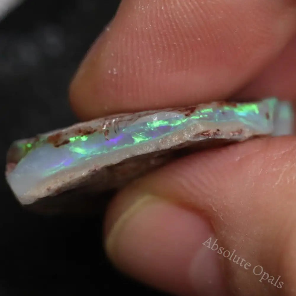 26.45 Cts Australian Semi-Black Opal Rough Lightning Ridge