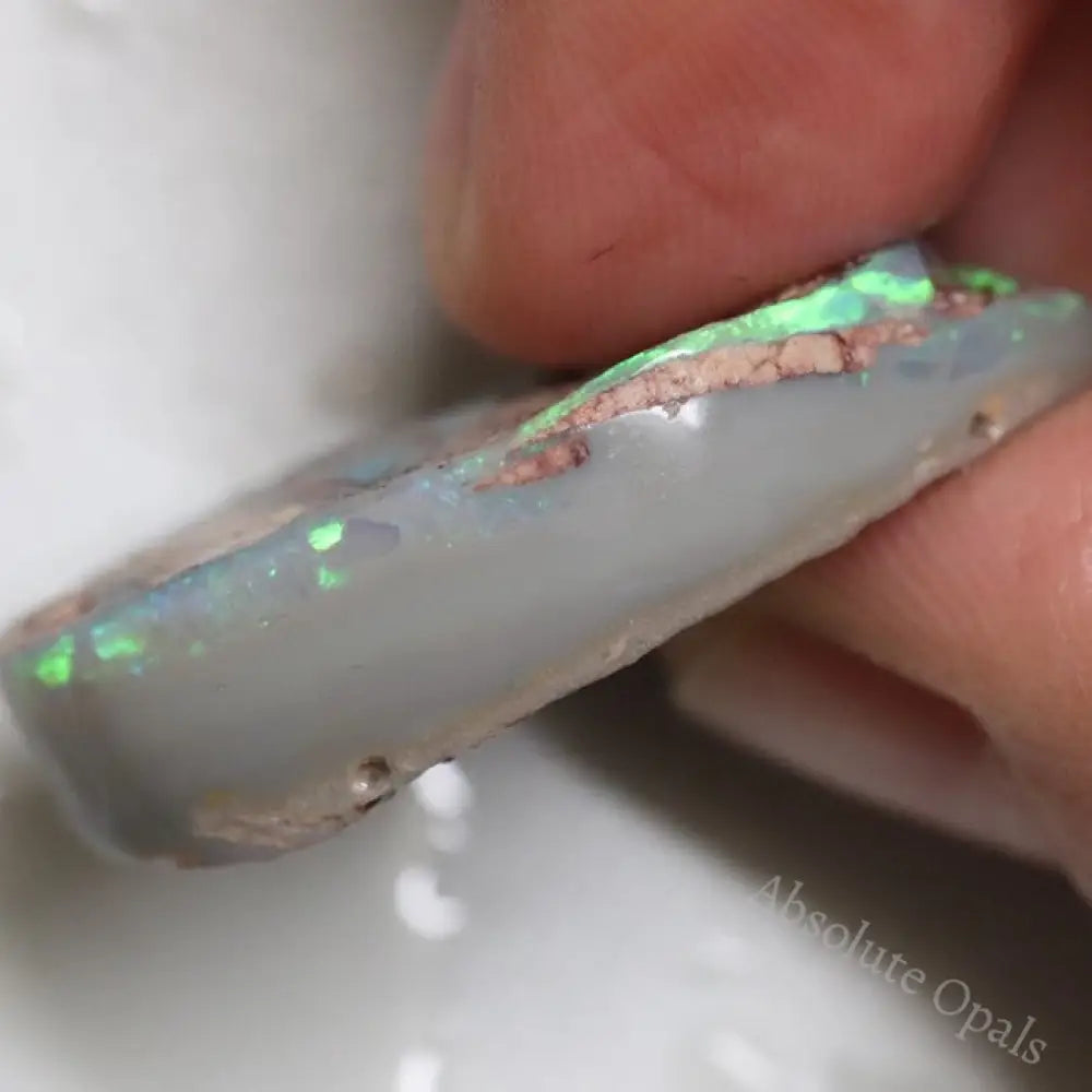 26.45 Cts Australian Semi-Black Opal Rough Lightning Ridge