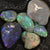 Australian Solid Semi Black Opal Rough, Lightning Ridge Parcel