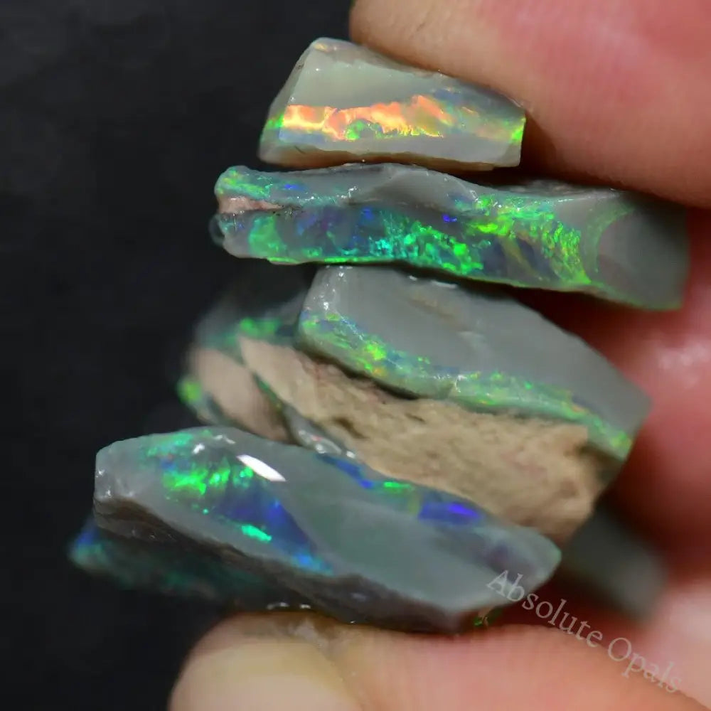 26.95 Cts Australian Rough Opal Parcel Lightning Ridge