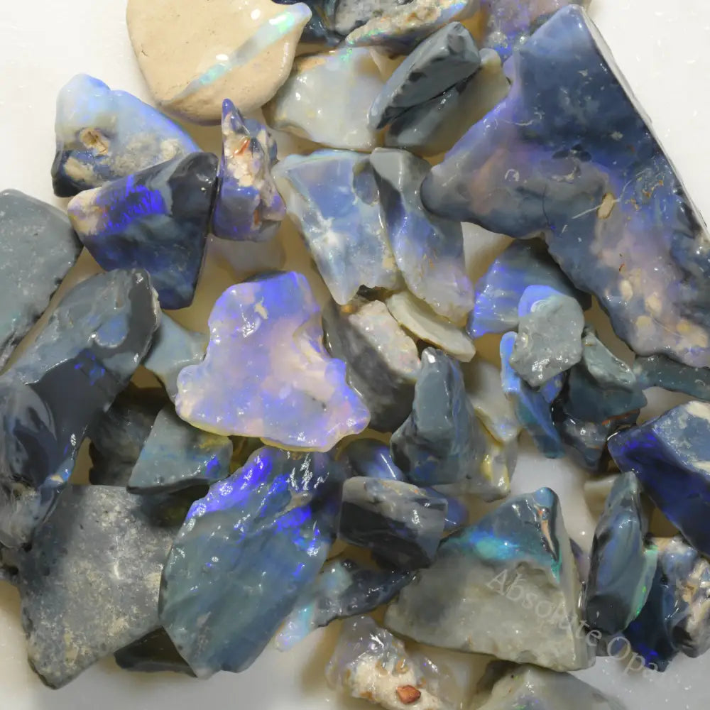 260 cts Rough Opal Parcel Lightning Ridge - Potch and Colour