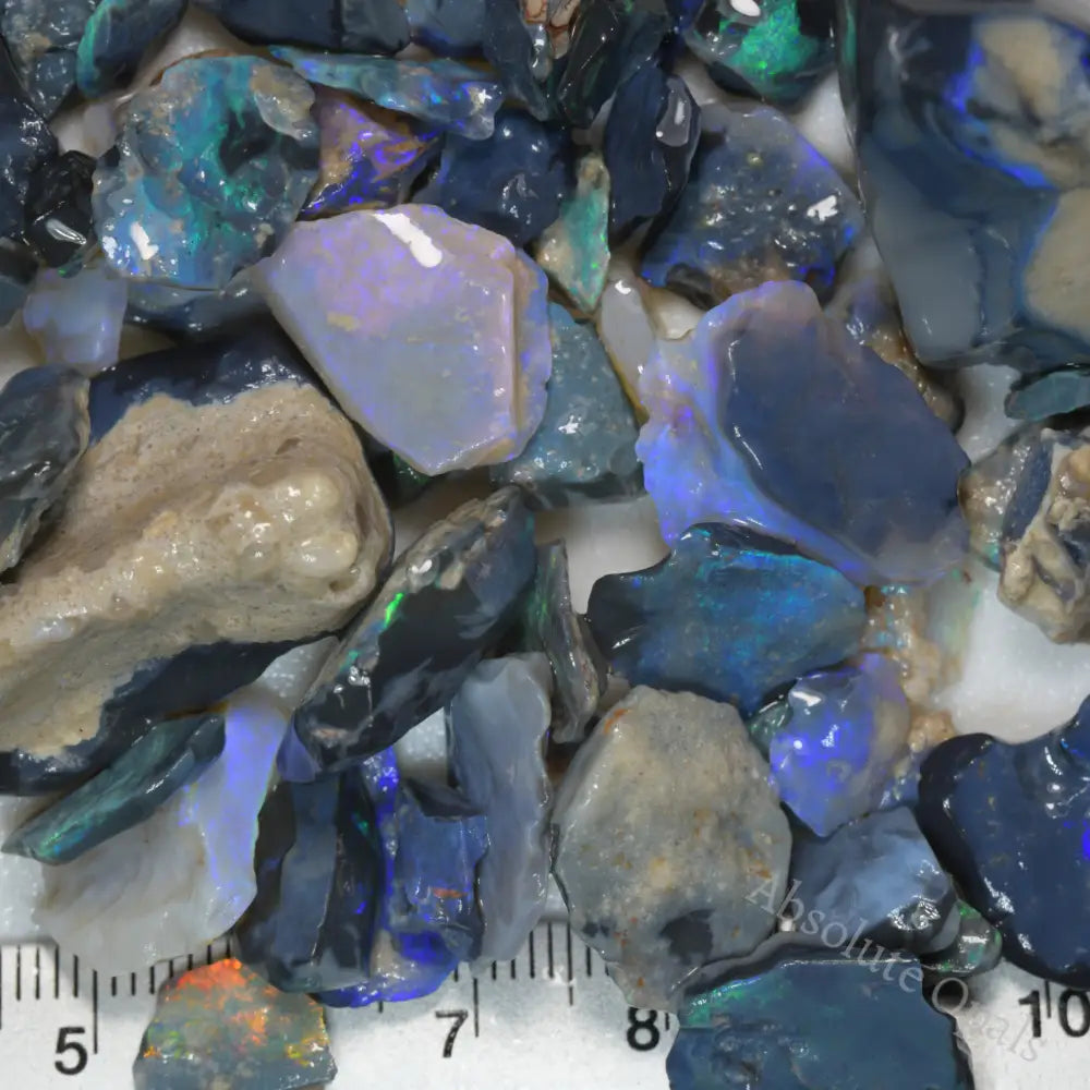 black opal rough