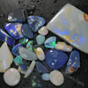 267 cts Rough Opal Parcel Rubs Lightning Ridge Gem Offcuts