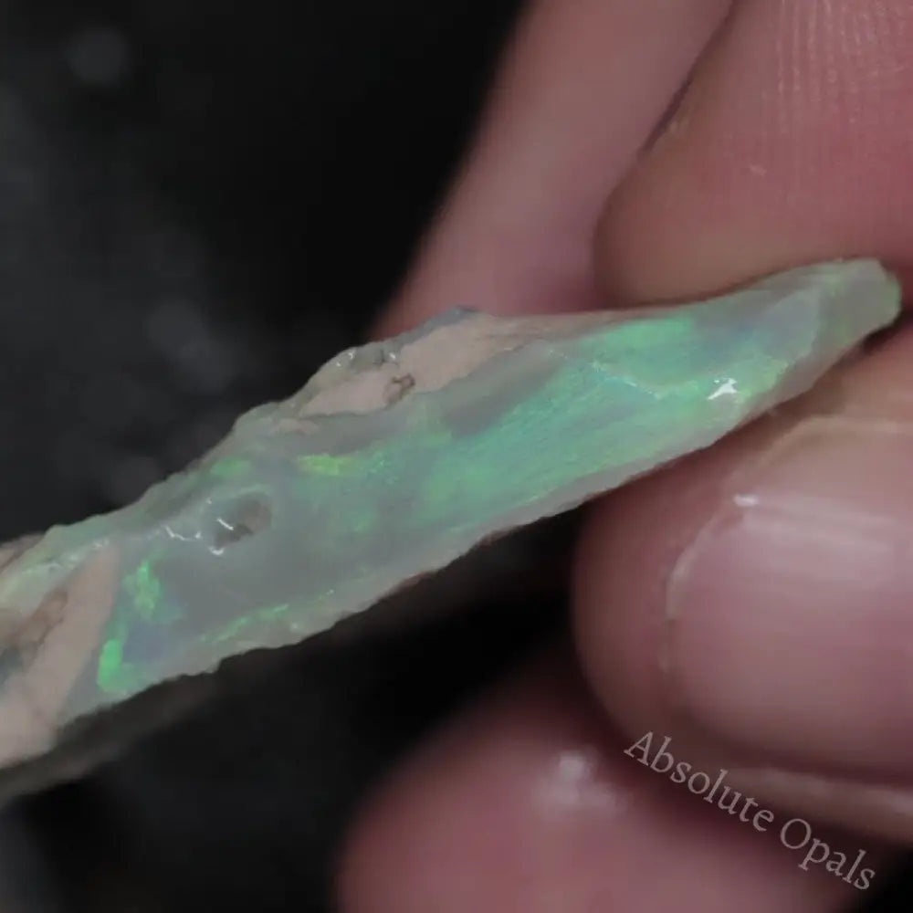 27.0 Cts Australian Lightning Ridge Opal Rough For Carving