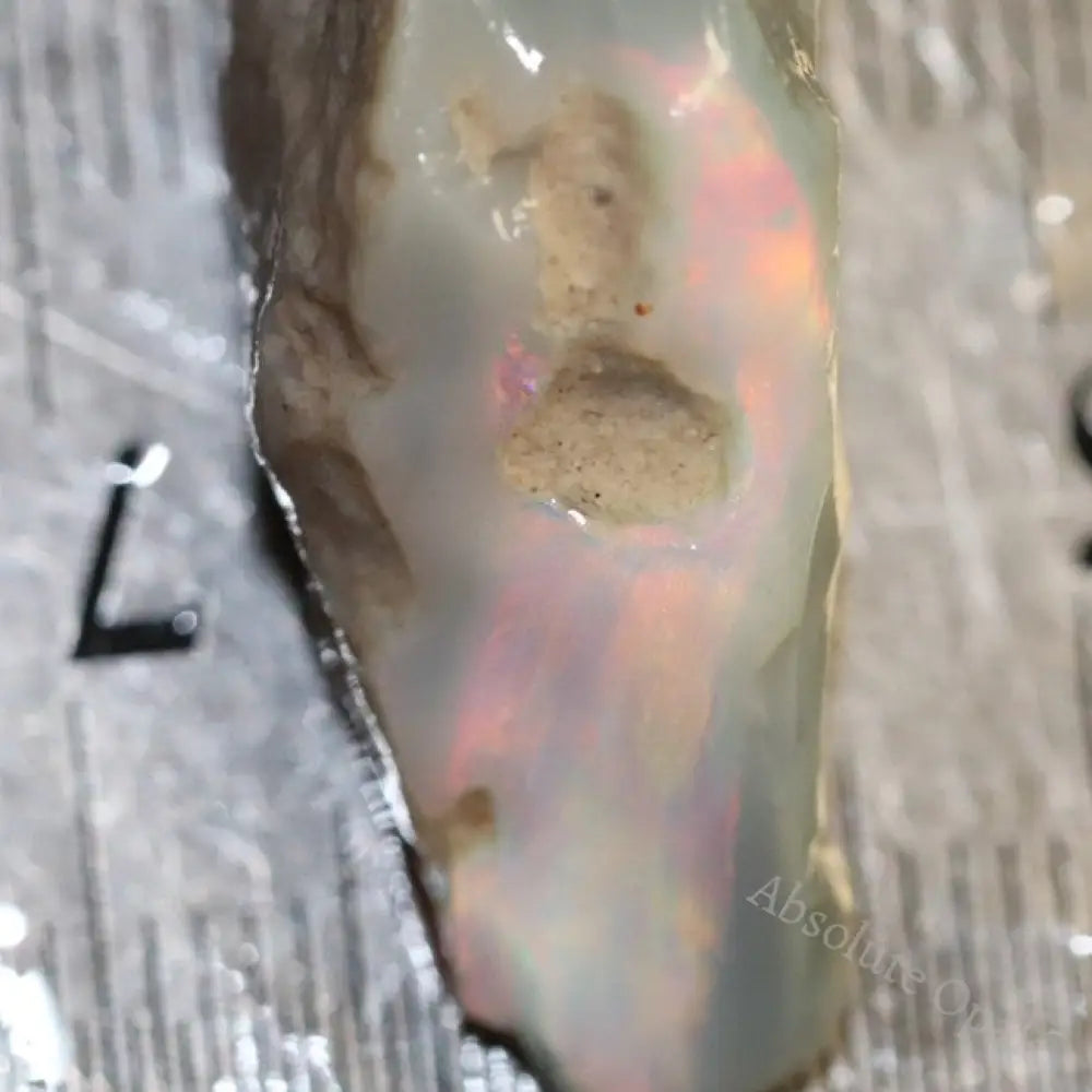 27.15 Cts Australian Lightning Ridge Opal Rough For Carving