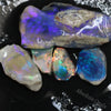 27.25 Cts Australian Opal Rough Parcel Fossils Lightning Ridge