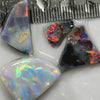 27.4 Cts Australian Rough Opal Parcel Rubs Lightning Ridge Cmr