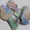 27.55 Cts Australian Solid Semi Black Opal Rough Lightning Ridge Parcel