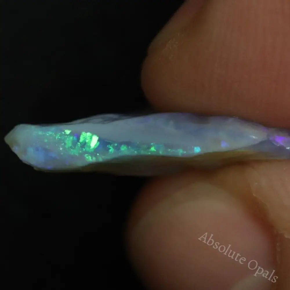 27.55 Cts Australian Solid Semi Black Opal Rough Lightning Ridge Parcel